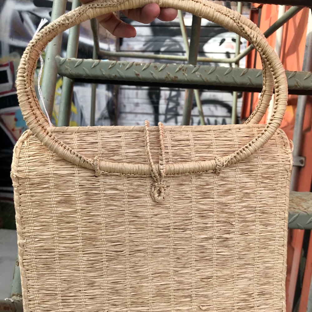 Vintage Ritter 1950’s straw handbag from Japan. - Picture 4 of 13
